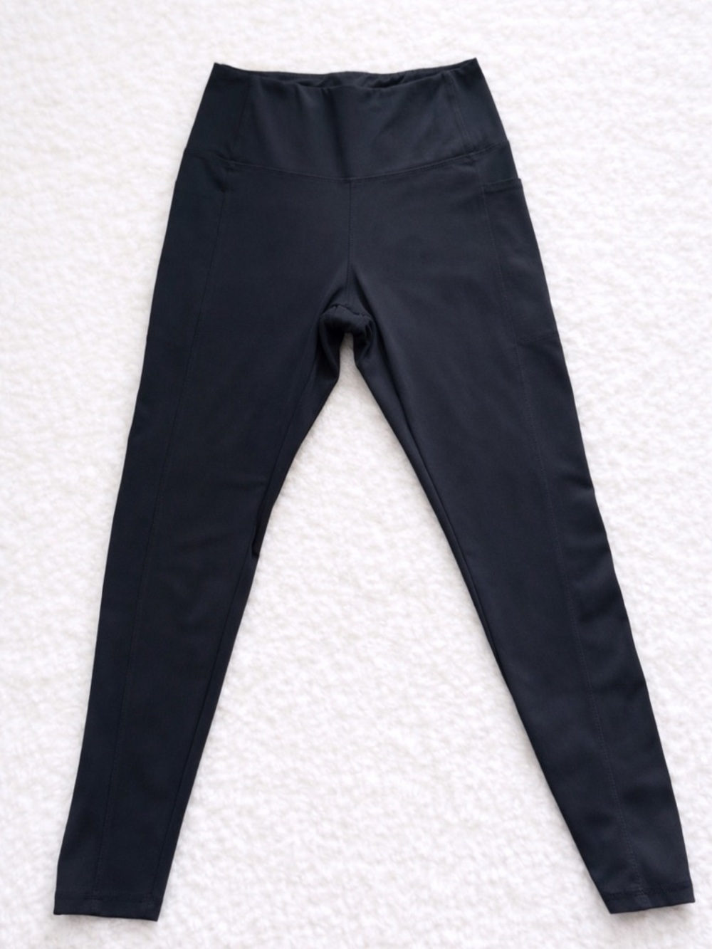 Danskin Black High Rise Leggings S Pockets Activewear